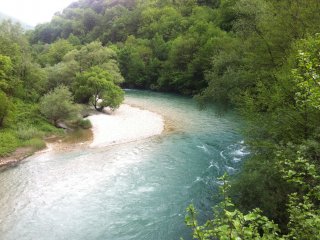 Balkanfluss Neretva, Bosnien und Herzegowina